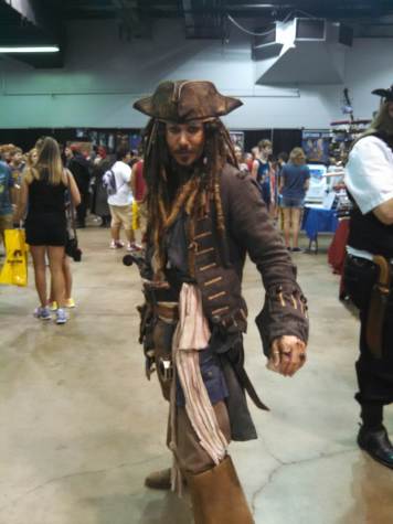 This Jack Sparrow from "Pirates of the Carribean" had the perfect costume. He even talked with an accent like Jack’s for the whole day!