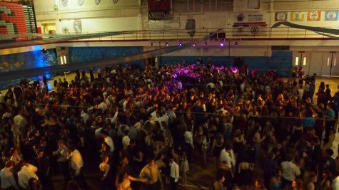Students at last year's Homecoming packed the dance floor and had a great time.