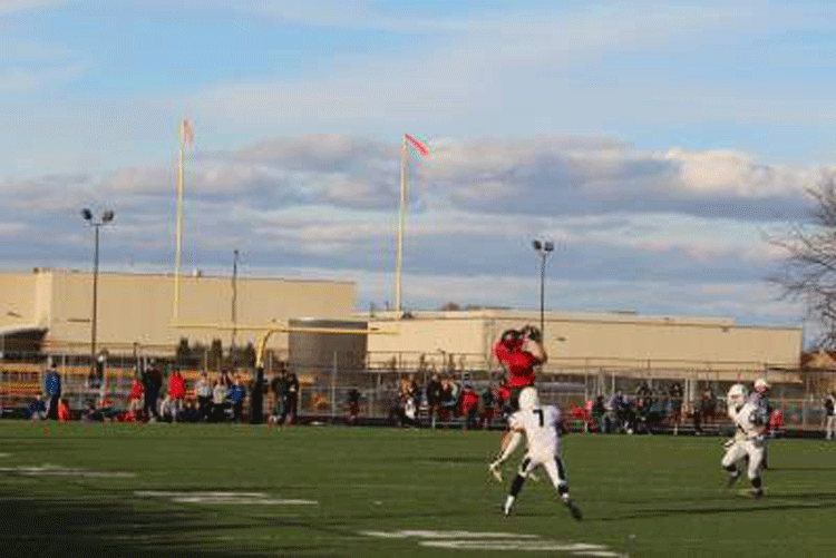 Palatine High School takes on  Glenbard West High School for the 2014 Round Two Playoff Game
Game Score 7-41