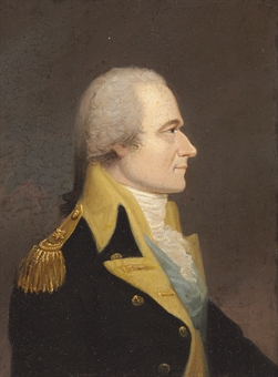 Portrait of Alexander Hamilton 