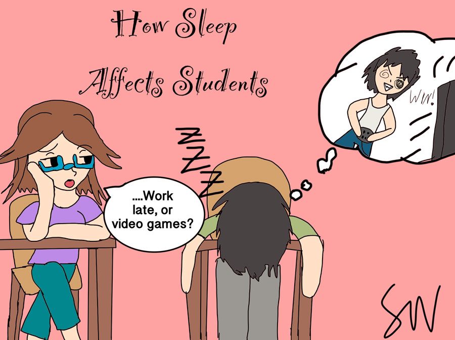 Students shouldnt skip sleep