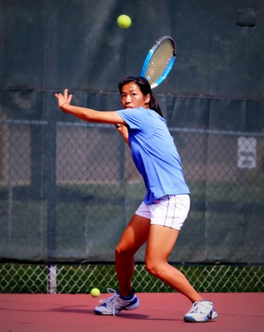 Asuka staying focused during not only matches, but practice as well. 