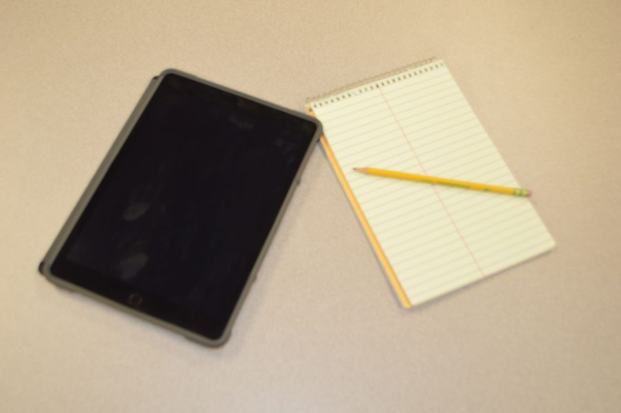 iPads vs. paper and pencil