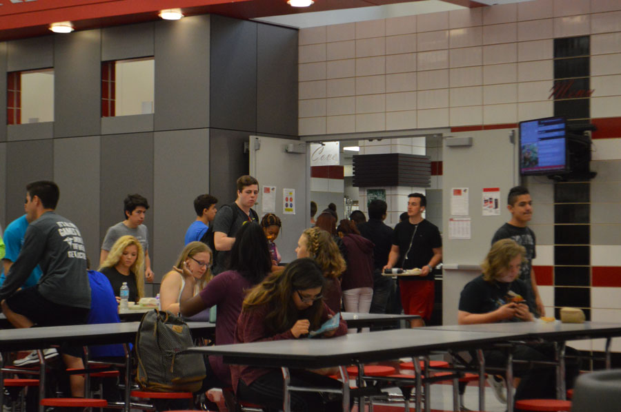 Palatine High School serves lunch periods 3 through 6.