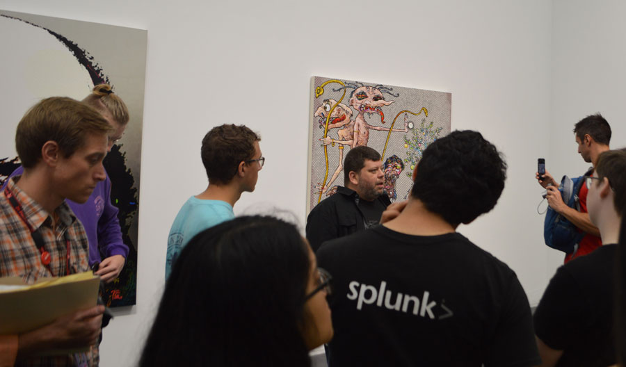 The art department organized a field trip to the Museum of Contemporary Art on Tuesday, Sept 19.