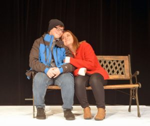 Two actors from Palatines fall play, Almost Maine 