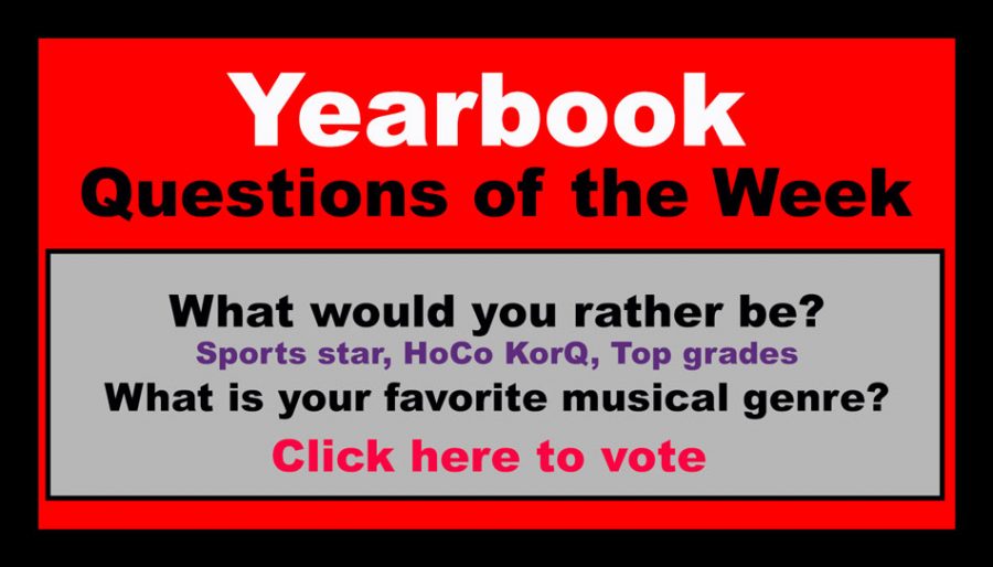 Yearbook Question of the Week!