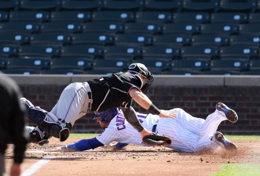 Willson Contreras Chicago Cubs Miami Marlins