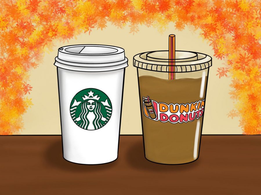 Starbucks and Dunkin are both easily accessible options for the PHS student who needs caffeine.