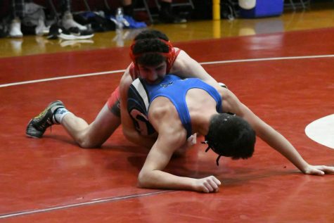 Palatine Wrestling falls to the Conant Cougars