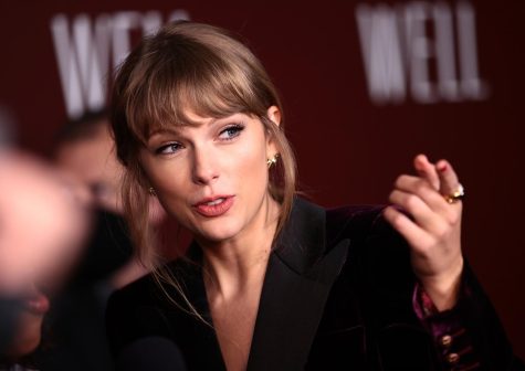 Taylor Swift attends the All Too Well New York premiere on Nov. 12, 2021, in New York City. 
