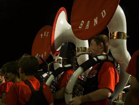 During football games, every time PHS’ team would score the band would play a quick tune or Loyalty if there was a touchdown.