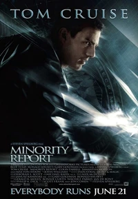 Tom Cruise stars in the 2002 sci-fi thriller along with Samantha Morton and Max von Sydow