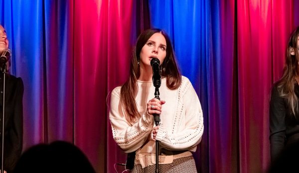 Lana Del Rey performs at the Grammy Museum on October 13, 2019.