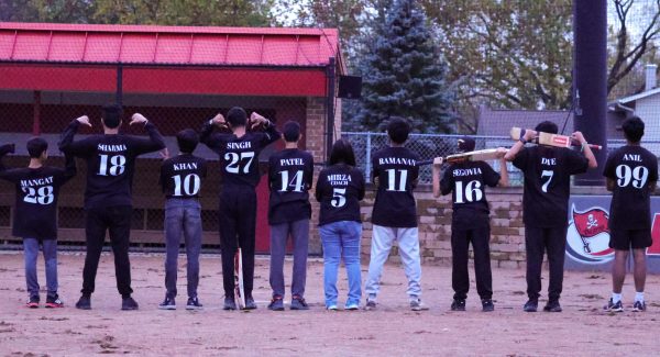 Palatine's Cricket Team prepares for first official game on Nov. 14 against Conant High School. 