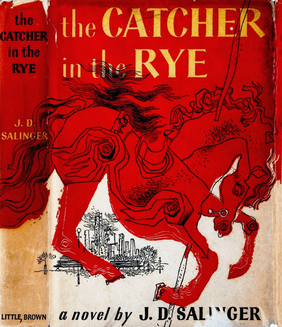 First edition cover of "The Catcher in the Rye." (Public domain, via Wikipedia under Creative Commons)