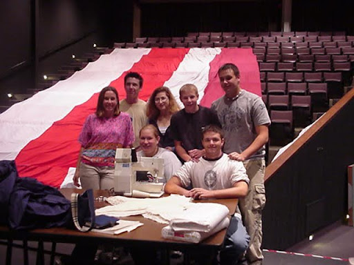 Students collaborated amidst the fear and uncertainty they felt as the United States was under attack.