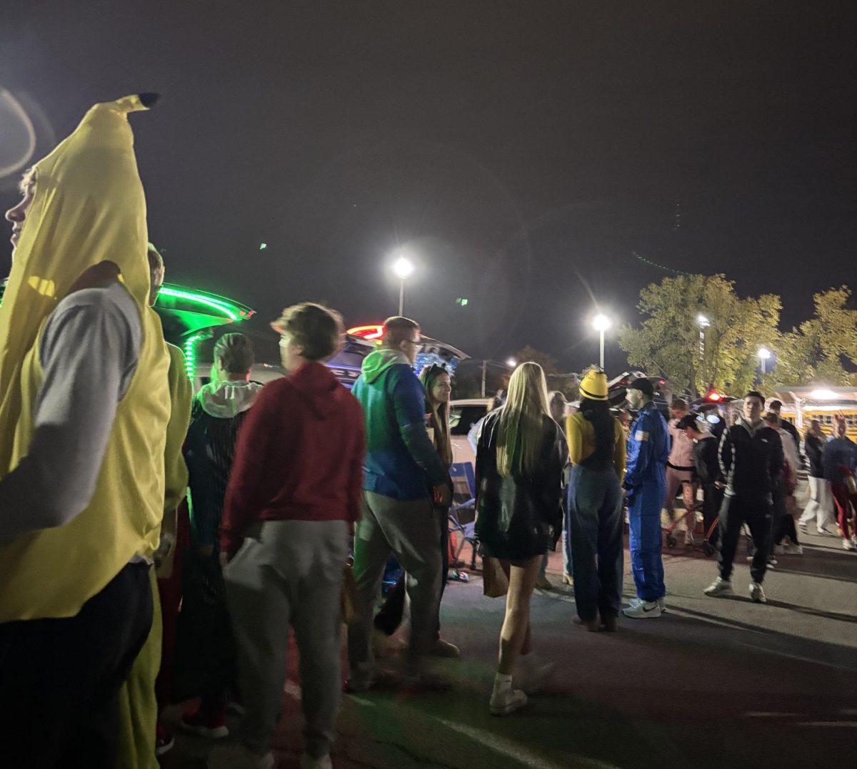 Best Buddies annual trunk-or-treat event at Palatine High School.