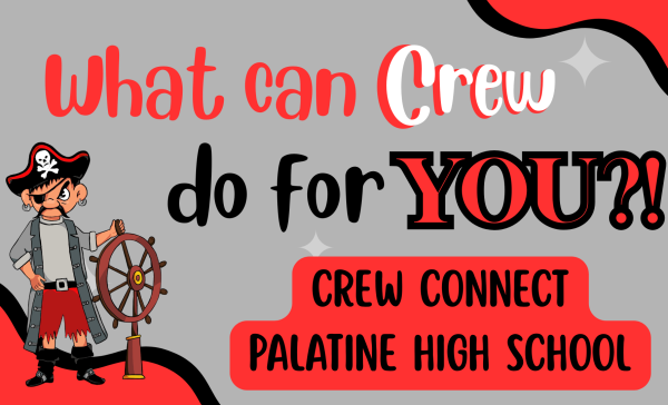 A promotional poster for Crew Connect features the tagline "What can crew do for you?"
Courtesy of Kimberly Glaser